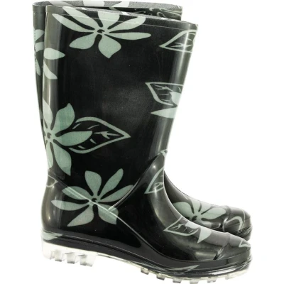 Abbildung von Reis Damen Gummistiefel PVC Blumenmuster