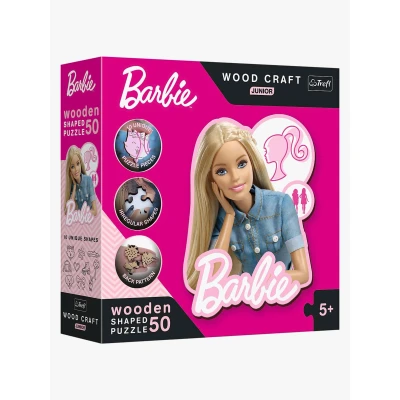Abbildung von Trefl Wood Craft Junior Barbie Puzzle 50 Teile