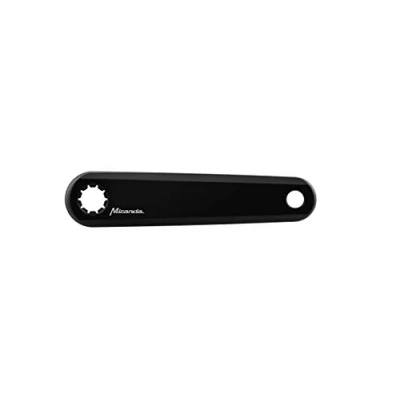Abbildung von Miranda E Bike Fit Alloy Cranks Delta Style 150mm Black Kurbeln, 150 mm, Schwarz