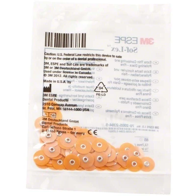 Abbildung von Polierscheiben Sof Lex XT Pop On 12.7mm Mittel Orange 85 Stück