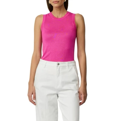 Abbildung von s.Oliver Black Label IM SLIM FIT MIT Glitzer Top, Damen, Größe: 40, Pink