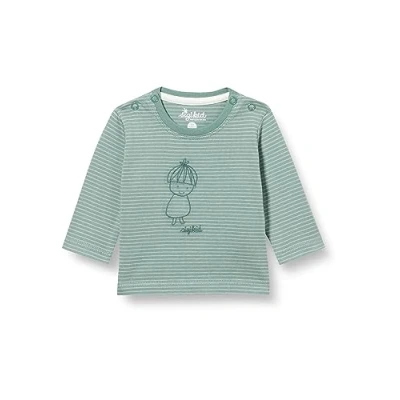 Abbildung von sigikid Classic Langarmshirt für Kinder, Größe: 62, Grün