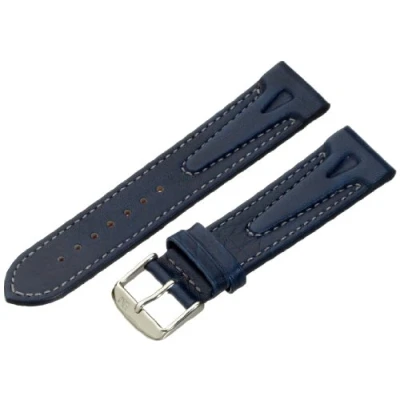 Abbildung von Morellato Lederarmband für Herrenuhr Run blau 22 mm A01U3971713062CR22