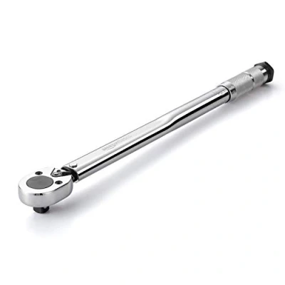 Abbildung von Amazon Basics Einrastender 1/2 Zoll Drehmomentschlüssel, 27.1 203.5 Nm, 20 150 ft. lb
