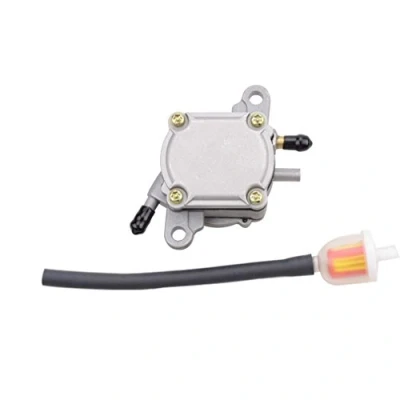 Abbildung von GOOFIT Kraftstoff Gas Pumpe Montage Kit Ventil Schalter Benzinhahn Scooter Moped Go Kart Ersatz für GY6 ATV 50 250er