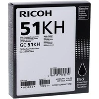 Abbildung von Ricoh GC 51KH Gel Druckerpatrone Schwarz