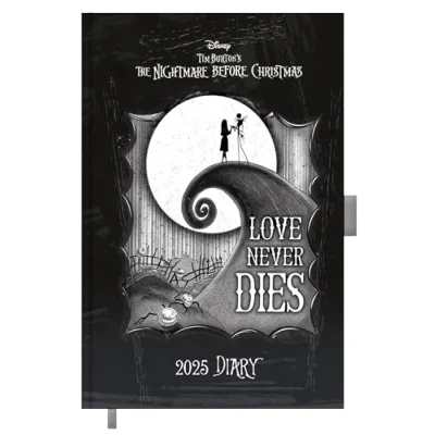 Abbildung von Pyramid The Nightmare Before Christmas 2025 A5 Diary, 14,8x21cm, Tagesplaner für Film Fans, Kalender Büro, Schule &amp; Alltag