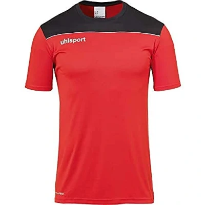 Abbildung von uhlsport Kempa Kinder Offense 23 T Shirt, rot/Schwarz/Weiß, 116