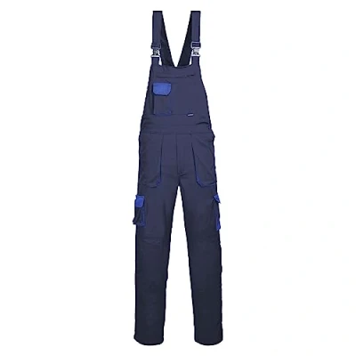 Abbildung von Portwest Texo Kontrast Latzhose, Größe: XL, Farbe: Marine, TX12NARXL