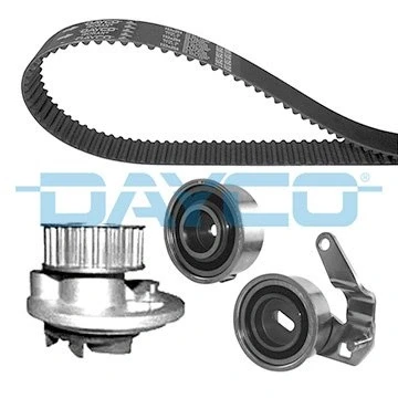 Abbildung von DAYCO KTBWP1702 Wasserpumpe + Zahnriemensatz OPEL: Astra F CC, Calibra A, Caravan