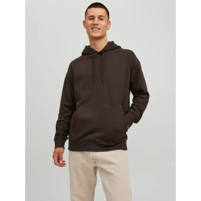 Abbildung von Jack &amp; Jones Jjestar Basic NOOS Kapuzenpullover, Herren, Größe: Large, Mulch