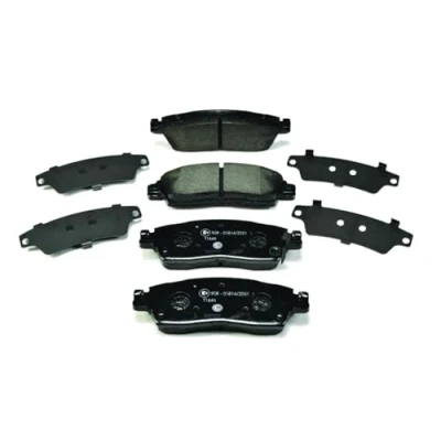 Abbildung von HELLA 8DB 355 012 821 Bremsbelagsatz mit akustischer Verschleißwarnung Zubehör CHEVROLET: Trailblazer, GMC: Acadia I, SAAB: 9 7X SUV