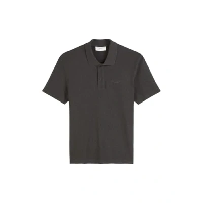 Abbildung von Marc O&#039;Polo Denim LOGO Print Poloshirt, Herren, Größe: Small, Broken graphite