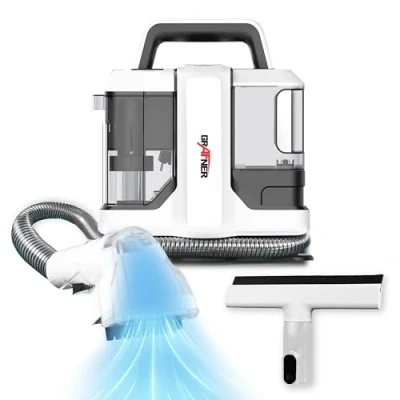 Abbildung von Grafner Wasch Sauger mobiler Waschsauger Fenstersauger 450 Watt mit Lanze &amp; Saugwischer, W, beutellos, und