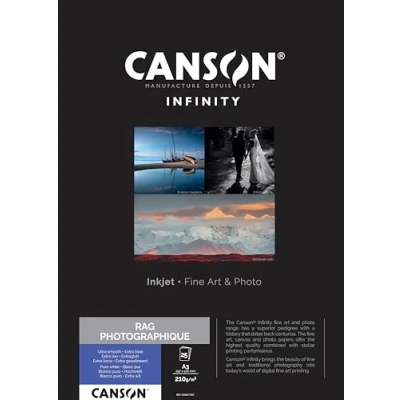 Abbildung von Canson 206211027 Rag Photographique Box, A3