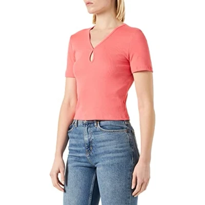 Abbildung von NMMAYA S/S O Neck Cutout TOP NOOS