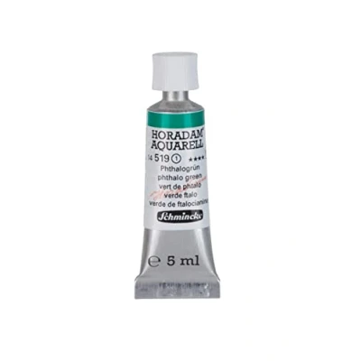 Abbildung von Schmincke HORADAM® AQUARELL feinste Künstler Aquarellfarben, Phthalogrün 5 ml