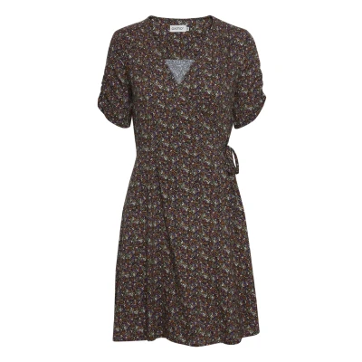 Abbildung von Oxmo Oxembla Freizeitkleid, Damen, Größe: 36, Burnt orange mix