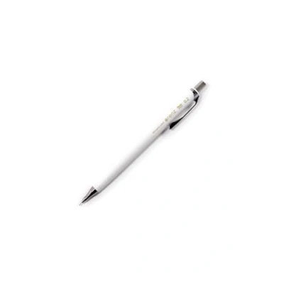 Abbildung von Pentel PP502 WTF Orenz Druckbleistift mit innovativer Minenführung, Härtegrad B, 1 Stück Geschenkverpackung, 0.2 mm, weiß