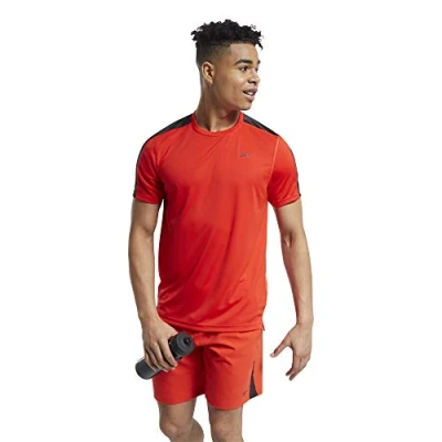 Abbildung von Reebok Wor SS Tech Tee T Shirt, Herren, Insend, XS