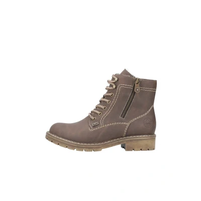 Abbildung von Rieker Schnürstiefelette, Damen, Größe: 40, Braun Schuhe