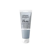 Abbildung von Lefranc Bourgeois 300633 Flashe Acrylfarbe &amp; Vinylfarbe, hochpigmentiert, elastisch, lichtecht, alterungsbeständig, matt, für den Innen Außenbereich, 80ml Tube Kieselsteingrau