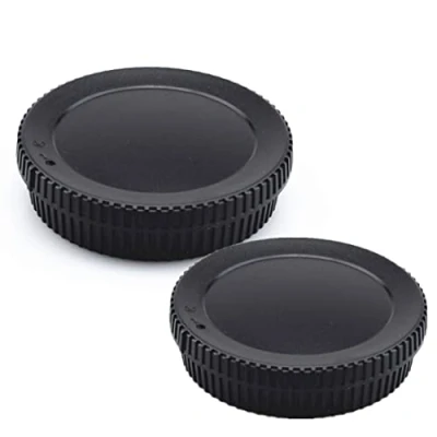 Abbildung von 2 Stück Gehäusedeckel für Nikon Z9 Z7 Z7II Z6 Z6II Z5 Z50 Zfc spiegellose Kamera und Z Objektiv (2 Set)