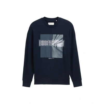 Abbildung von TOM TAILOR Denim Sweatshirt mit Frontprint