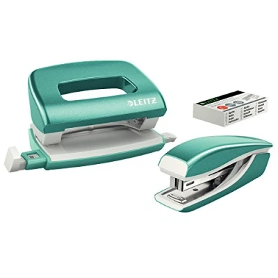 Abbildung von LEITZ Lochstanzer NeXXt WOW Mini 5561, inkl. Locher, Tacker und Heftklammern