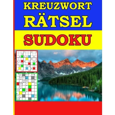 Abbildung von Rätselbuch Erwachsene mit Sudoku: Kreuzworträtsel und Sudoku die stundenlangen Denksport bieten