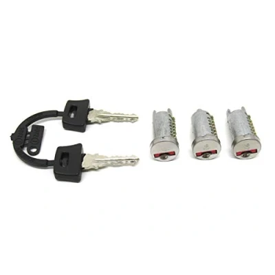 Abbildung von Zündschloss Schlosssatz für Vespa PK PX Cosa, Piaggio Sfera NRG TPH SKR Zip 3 teilig inkl. 2 Schlüssel