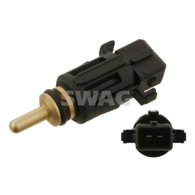 Abbildung von SWAG 20 93 0645 Kühlmitteltemperatursensor schwarz mit Dichtring BMW: 5 Limousine, 3 Touring, LAND ROVER: Freelander I SUV, Range Rover
