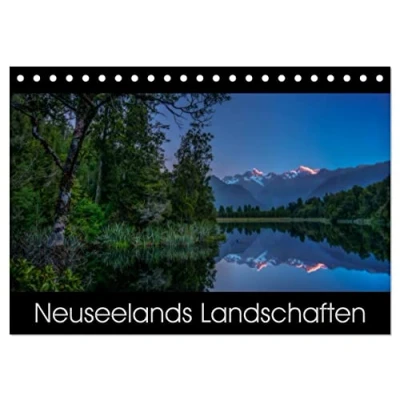 Abbildung von Neuseelands Landschaften (Tischkalender 2025 DIN A5 quer), CALVENDO Monatskalender