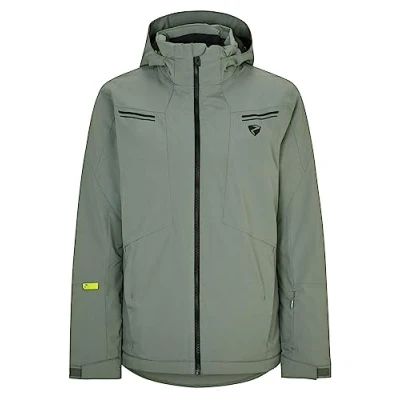 Abbildung von Ziener Herren TAFAR Ski Jacke/Snowboard Jacke atmungsaktiv, wasserdicht, green mud, 56