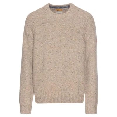 Abbildung von camel active Herren Strickpullover aus Merinowolle Beige, menswear 3XL