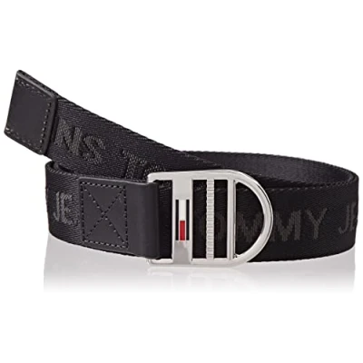 Abbildung von Tommy Hilfiger Round Buckle BELT Gürtel, Damen, Größe: 80, Black