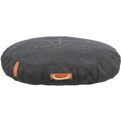 Abbildung von BE NORDIC Kissen Föhr, oval 100 x 70 cm / Schwarz