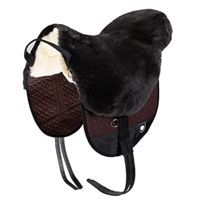 Abbildung von Werner Christ Bareback Pad Basic Plus Braun/Natural Pony