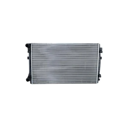 Abbildung von NRF 58453A Kühler, Motorkühlung Aluminium 650 416 23 Kühlrippen mechanisch gefügt VOLKSWAGEN: Golf 7 Schrägheck, Variant, Passat B8 Variant