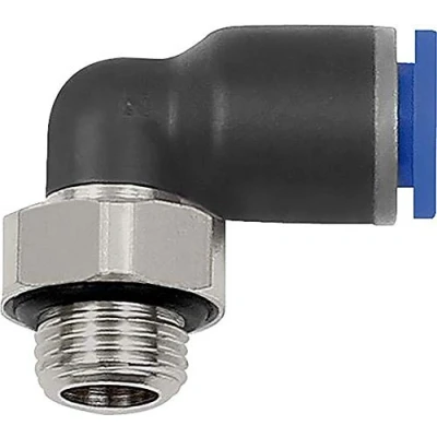 Abbildung von RIEGLER 109269 125.014 12 L Steckverschraubung »Blaue Serie«, drehbar, G 1/4 außen, Ø mm, 1Stk