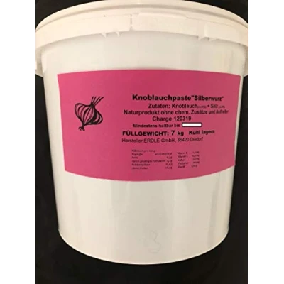 Abbildung von Knoblauchpaste 1 Kg Eimer oder 7 (7 Eimer)