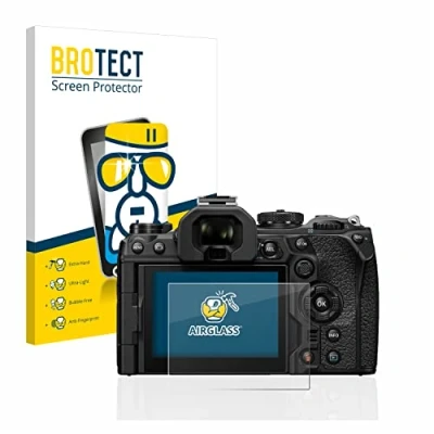 Abbildung von BROTECT Schutzglas für Olympus OM 1 2022 Schutzfolie Panzer Folie Glas [Extrem Kratzfest 9H, Anti Fingerprint, Ultra Transparent]