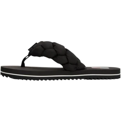 Abbildung von Tommy Jeans Thong Beach Zehentrenner, Damen, Größe: 39, Black Schuhe