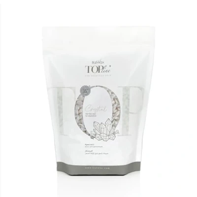Abbildung von Italwax Top Line Crystal 750g Waxing Perlen für Haarentfernung Duftlos Synthetische Formulierung ideal empfindliche Haut Empfohlen Bikinizone und Achseln