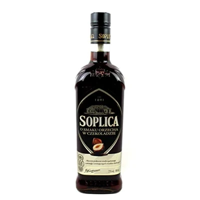 Abbildung von Soplica mit Haselnüssen in Schokolade Geschmack Likör (1 x 0.5l),25% Vol.