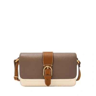Abbildung von Fossil ZOEY FLAP Umhängetasche Bone brown, Damen, Größe: One Size, brown