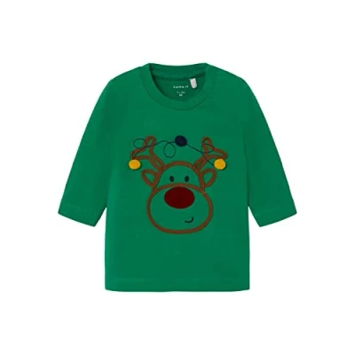 Abbildung von NAME IT Baby Jungen Nbmrochris Ls Top Box, Jolly Green, 62