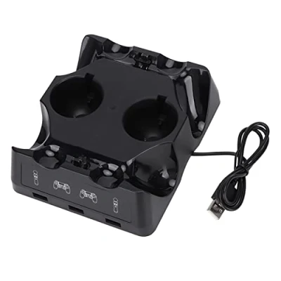 Abbildung von Ladegerät Dock Controller für Ps4 Move Ps4/ps4 Move/ps4 Vr Vier Ladestation