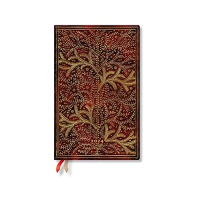 Abbildung von Paperblanks Flexi 12 Monatskalender 2024 Wildwood, Horizontal Maxi (210 x 135), Englisch (Feiertage International)