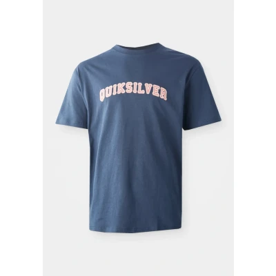 Abbildung von Quiksilver FARE WELL Tshirt print, Herren, Größe: Large, Dark blue
